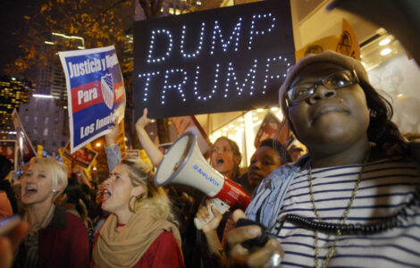 Protesty proti Donaldu Trumpovi