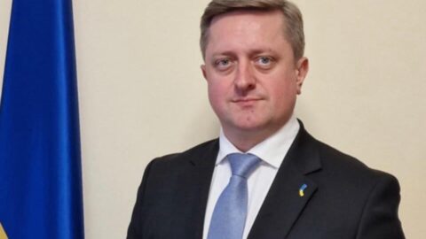 Velvyslanec Ukrajiny v České republice Vasyl Zvaryč