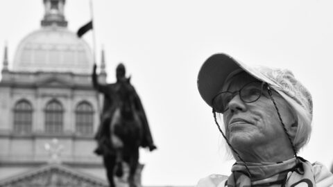 Taťjana Bajevová, aktivistka, demonstrantka z Rudého náměstí.