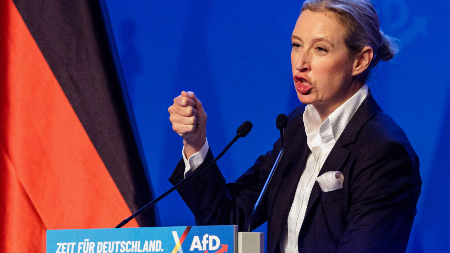 Předsedkyně AfD Alice Weidelová