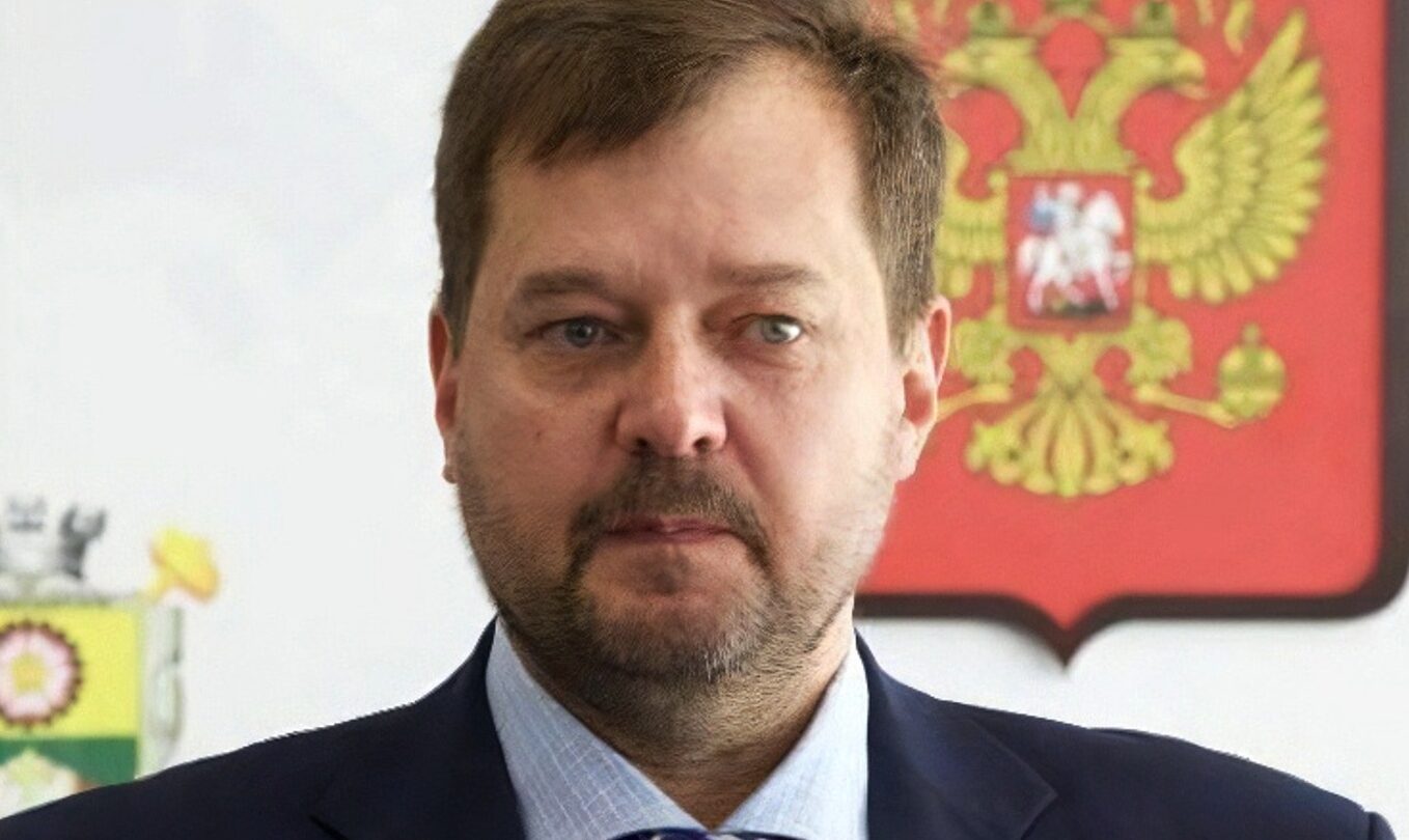 Proruský gubernátor okupační správy Záporožské oblasti Jevgenij Balickij