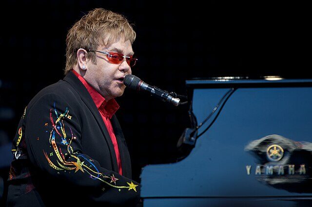 Britský zpěvák Elton John