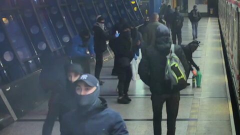 Gang v pražském metru
