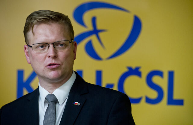 Předseda KDU-ČSL a místopředseda vlády Pavel Bělobrádek.