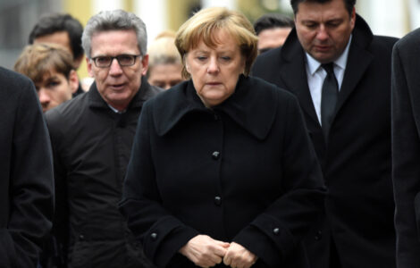 Angela Merkelová po teroristickém útoku v Berlíně