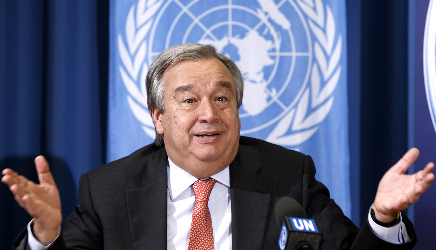 Generální tajemník OSN António Guterres