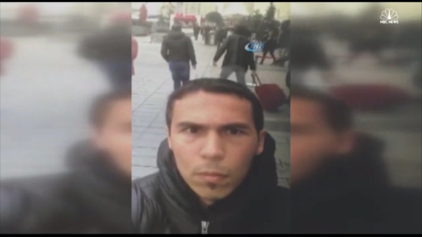 Pravděpodobný útočník v istanbulském nočním klubu ze Silvestru 2016