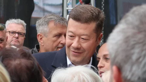 Okamurovo SPD by získalo jedenáct procent hlasů, a v průzkumu mu tak patří třetí příčka.