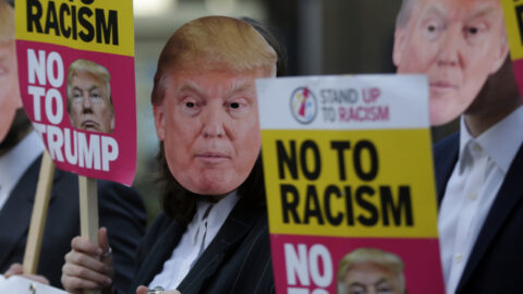Demonstrace proti Donaldu Trumpovi