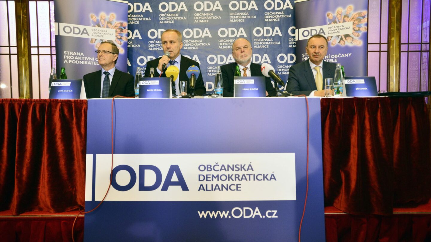 Tisková konference ODA