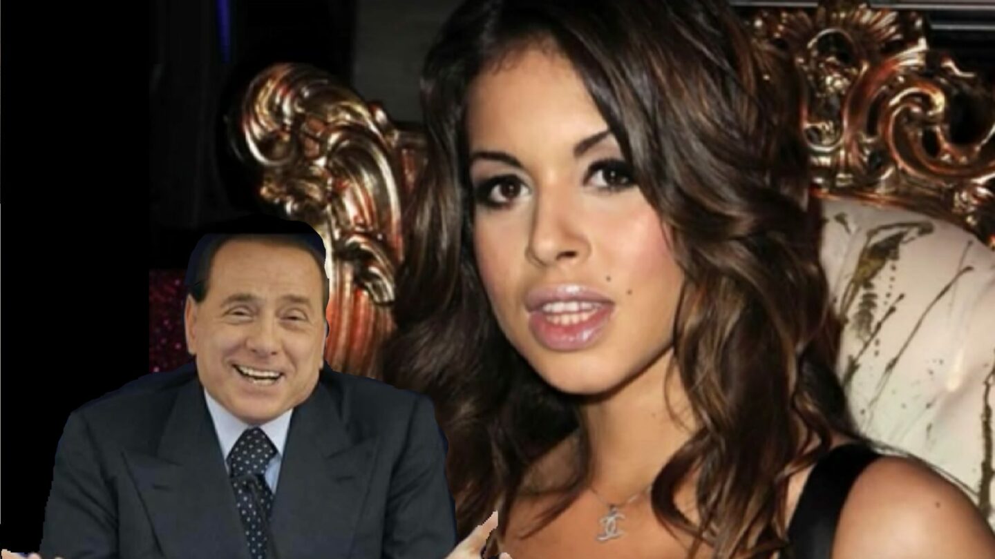 Expremiér Berlusconi a tanečnice Ruby, slavná aktérka jeho kauzy.